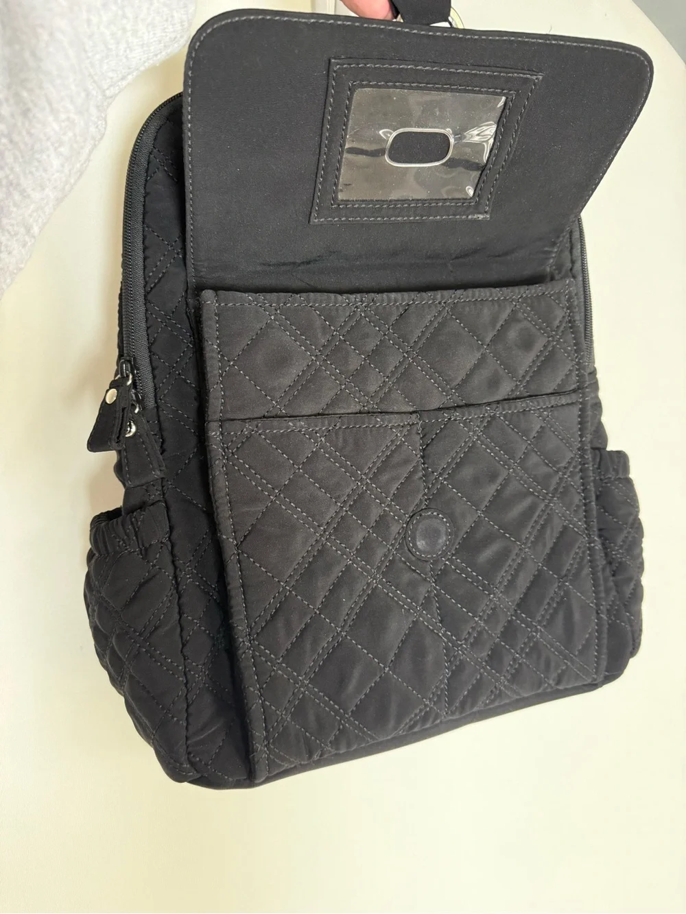 Vera Bradley quilted backpack